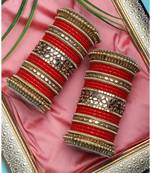 Red bangles-and-bracelets