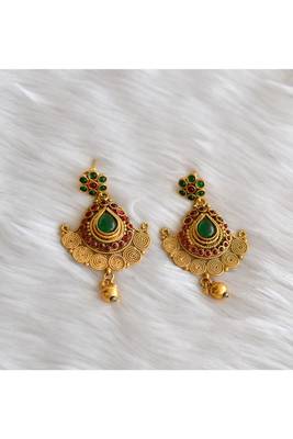 Antique kemp-green necklace set dj-01948 2