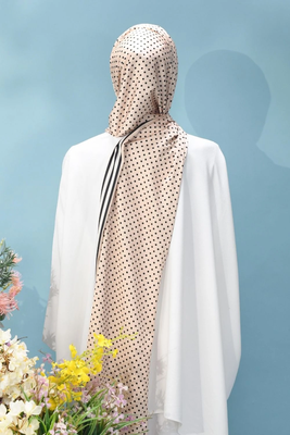 JSDC Outdoor Wear Polkadot Printed HeadScarves Scarf For Women 2