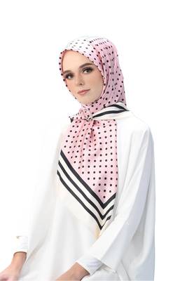 JSDC Outdoor Wear Smoothy Silk Printed Scarf Hijab For Women 1
