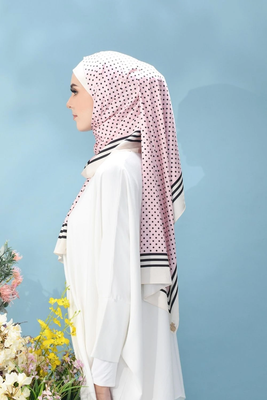 JSDC Outdoor Wear Smoothy Silk Printed Scarf Hijab For Women 5