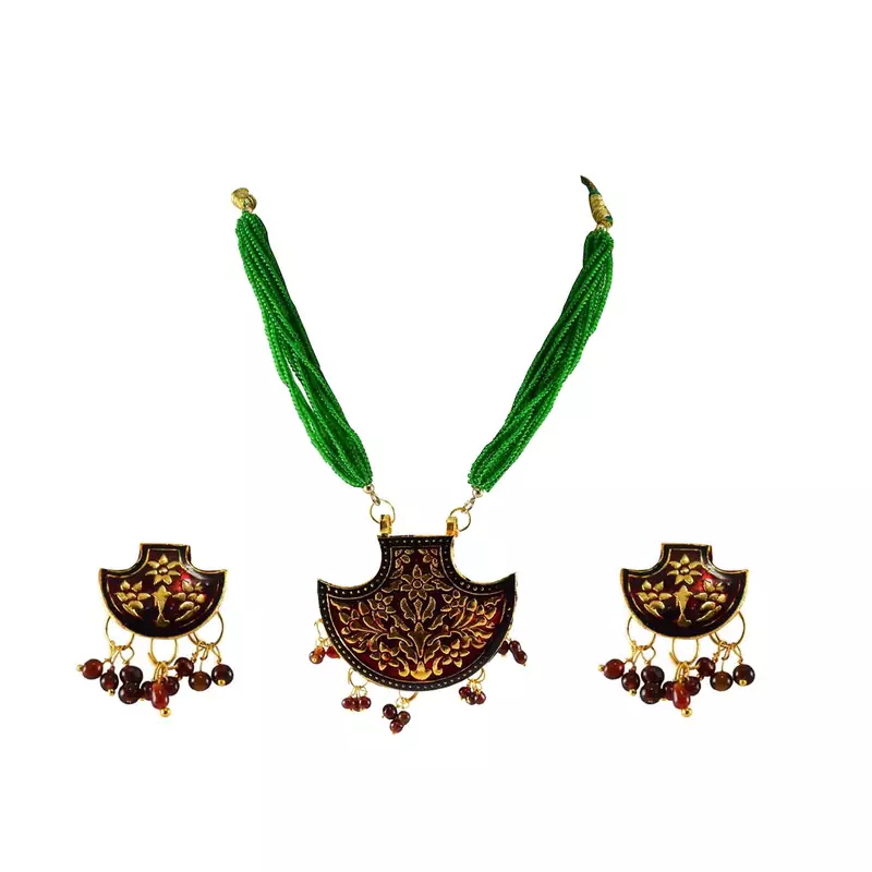 Gold Platted Brass Necklace