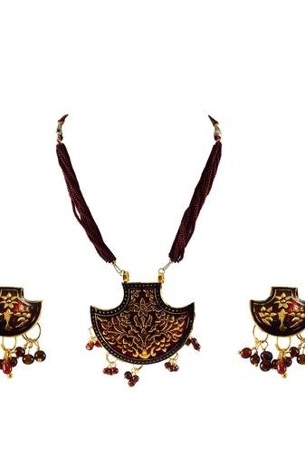 Gold Platted Brass Necklace