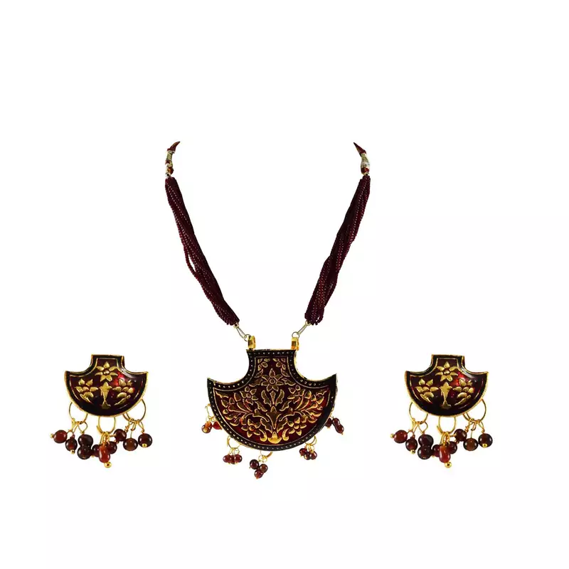 Gold Platted Brass Necklace