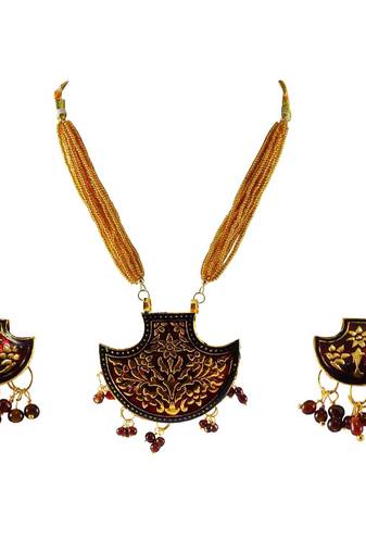 Gold Platted Brass Necklace