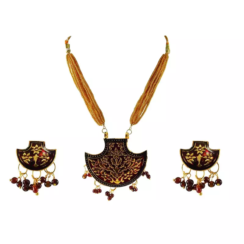 Gold Platted Brass Necklace