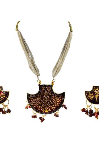 Gold Platted Brass Necklace