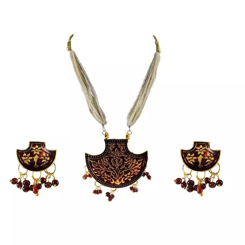 Gold Platted Brass Necklace