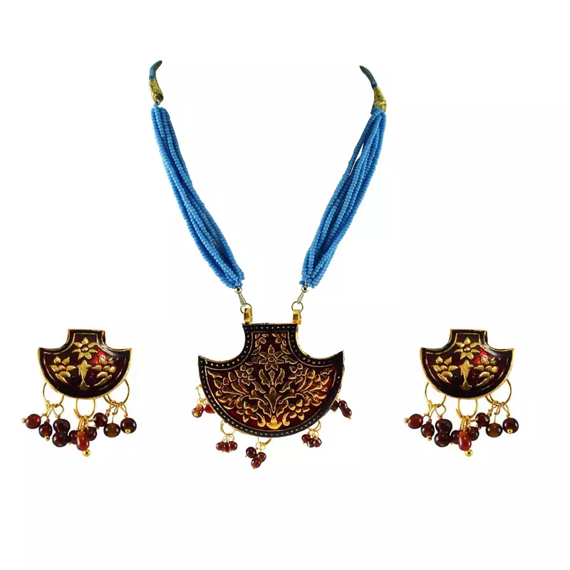 Gold Platted Brass Necklace