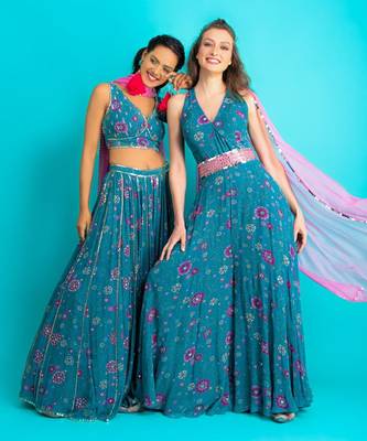 Mermaid Colada Lehenga 3