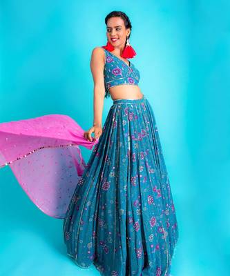 Mermaid Colada Lehenga 4