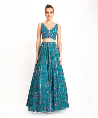 Mermaid Colada Lehenga 1