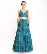 Mermaid Colada Lehenga