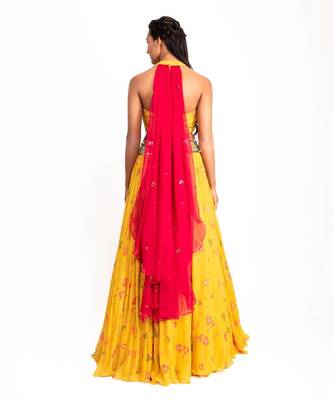 Mango Margarita Lehenga 3