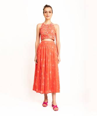 Peach Belini Top and Skirt 1