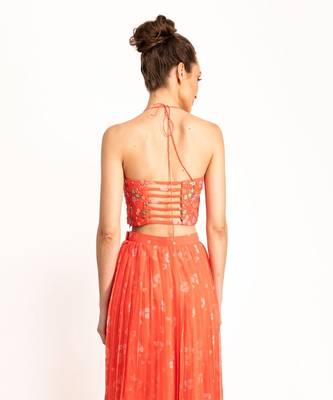 Peach Belini Top and Skirt 5