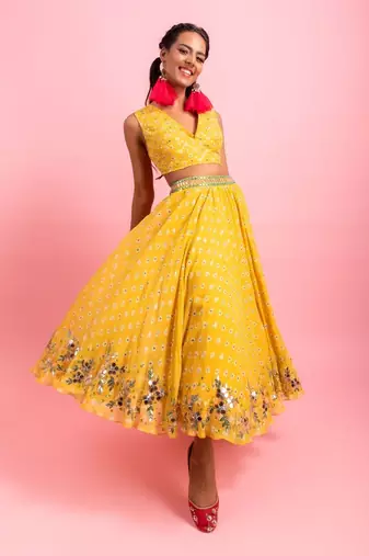 Mimosa- Skirt and top