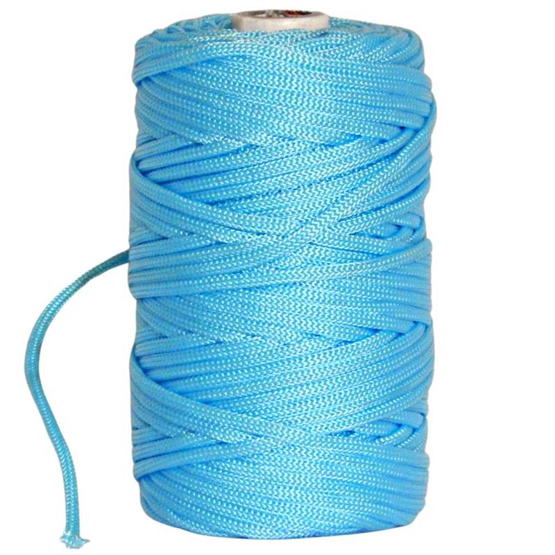 ecofynd 4mm, 100 Meters Nylon Color Cord (Purse Thread)   Braided Macrame PP Knot Beading Cord Rope 