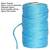 ecofynd 4mm, 100 Meters Nylon Color Cord (Purse Thread)   Braided Macrame PP Knot Beading Cord Rope 