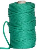 ecofynd 4mm, 100 Meters Nylon Color Cord (Purse Thread)   Braided Macrame PP Knot Beading Cord Rope 