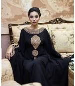 MODERN ABAYA KAFTAN FARASHA HAND ZARI WORK DRESS
