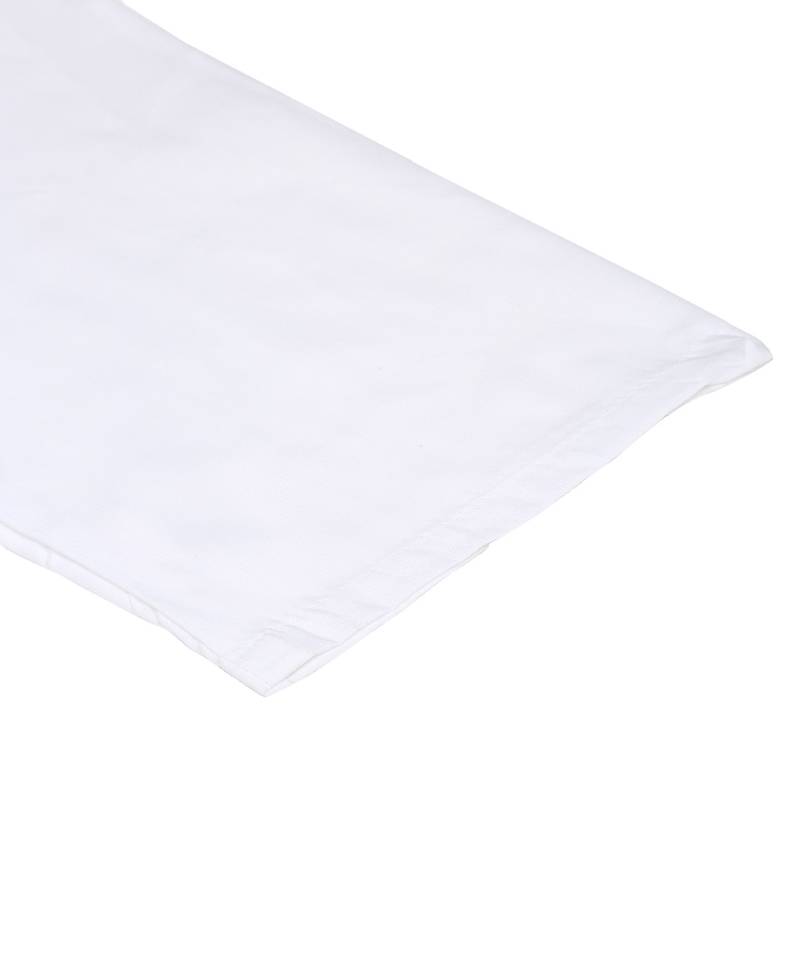 Men Black Chikankari Kurta with white Pyjama