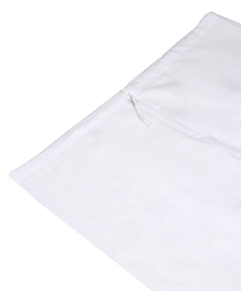 Men Black Chikankari Kurta with white Pyjama