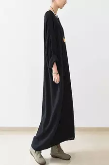 black cotton kurti long kurti with plain look