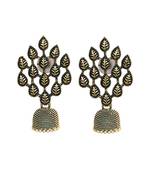 Traditional Wedding Temple Gold Ethnic Antique JHUMKA Earrings