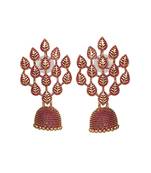 Traditional Wedding Temple Gold Ethnic Antique JHUMKA Earrings