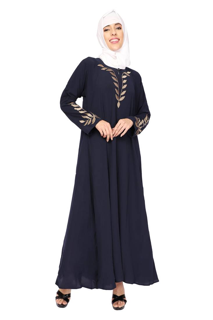 Abaya for Women Embroidery Dubai Dress Jilbab Moroccan Hijab Long Gown Maxi Girls Kaftan Burqa Kimono Evening Party Eid