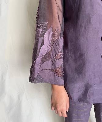 Purple Oksana Pant Sets 5
