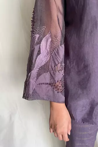 Purple Oksana Pant Sets