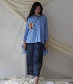 Essence women-shirts Blue