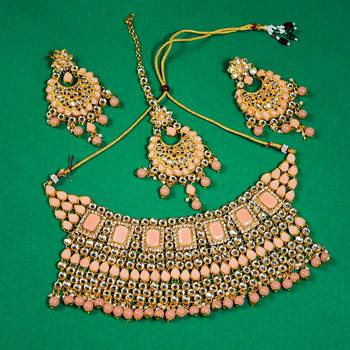 Beige cubic zirconia necklaces 3