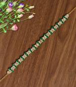 Green hair-accessories