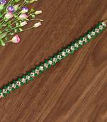 Green hair-accessories