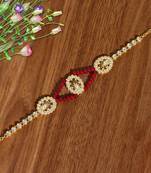 Maroon hair-accessories