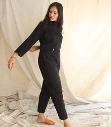 Pleat Pants Black