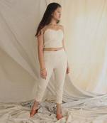 Pleat Pants Ivory