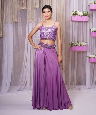 SHRUG WITH SHARARA AND BLOUSE 3