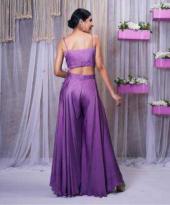 SHRUG WITH SHARARA AND BLOUSE 4