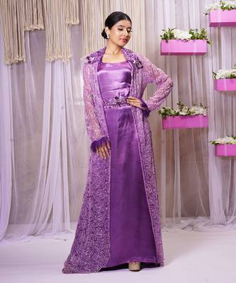 SHRUG WITH GOWN 2