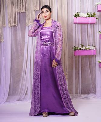 SHRUG WITH GOWN 1