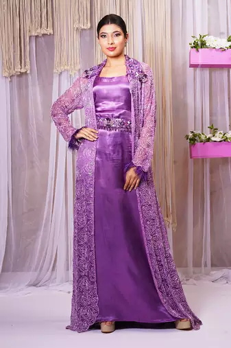 SHRUG WITH GOWN