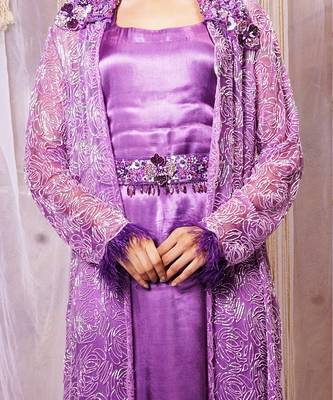 SHRUG WITH GOWN 4