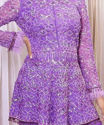 PEPLUM TOP WITH SHARARA 3