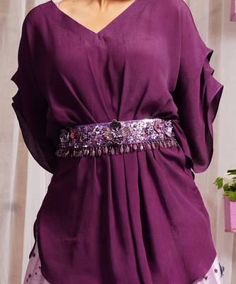LEHANGA SKIRT WITH KAFTAAN TOP 4
