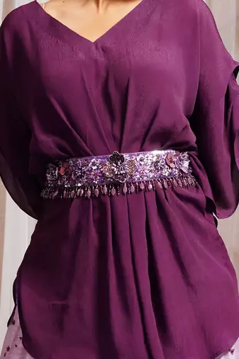 LEHANGA SKIRT WITH KAFTAAN TOP