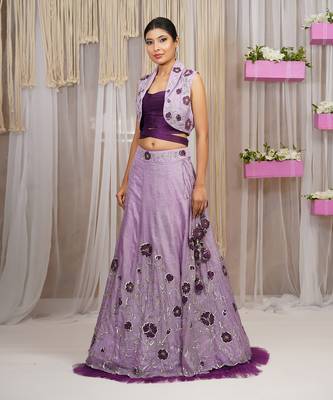 SKIRT LEHANGA WITH JACKET AND BLOUSE 1